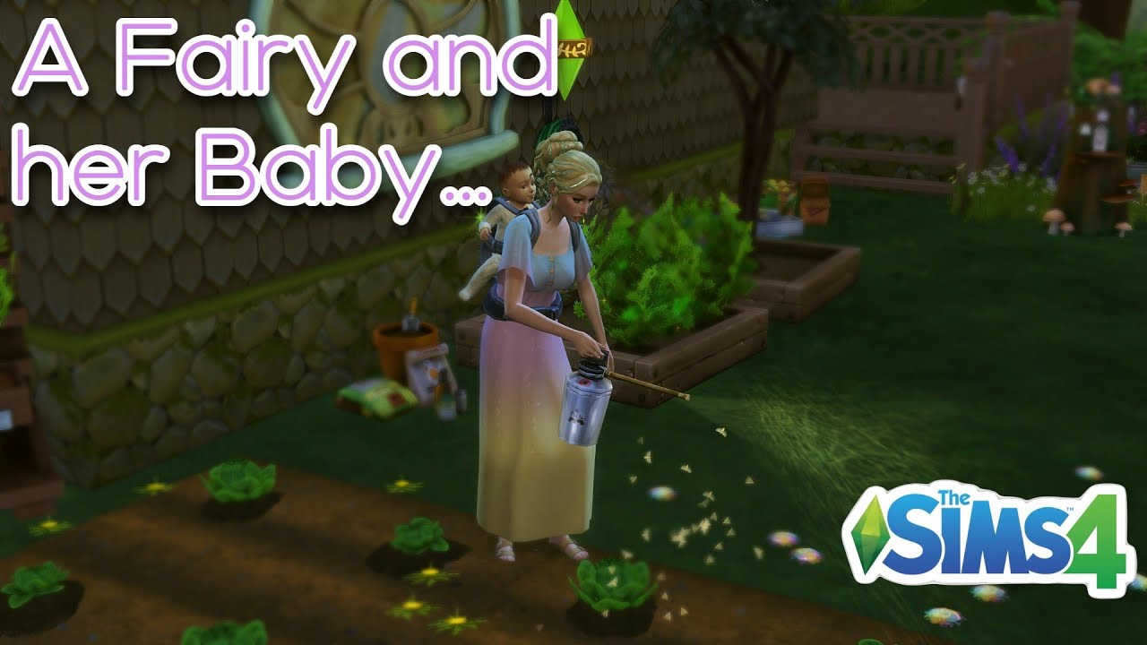 The Sims 4 Gameplay: Raising her Baby on her Own - Enchanted by Nature Gameplay No Commentary