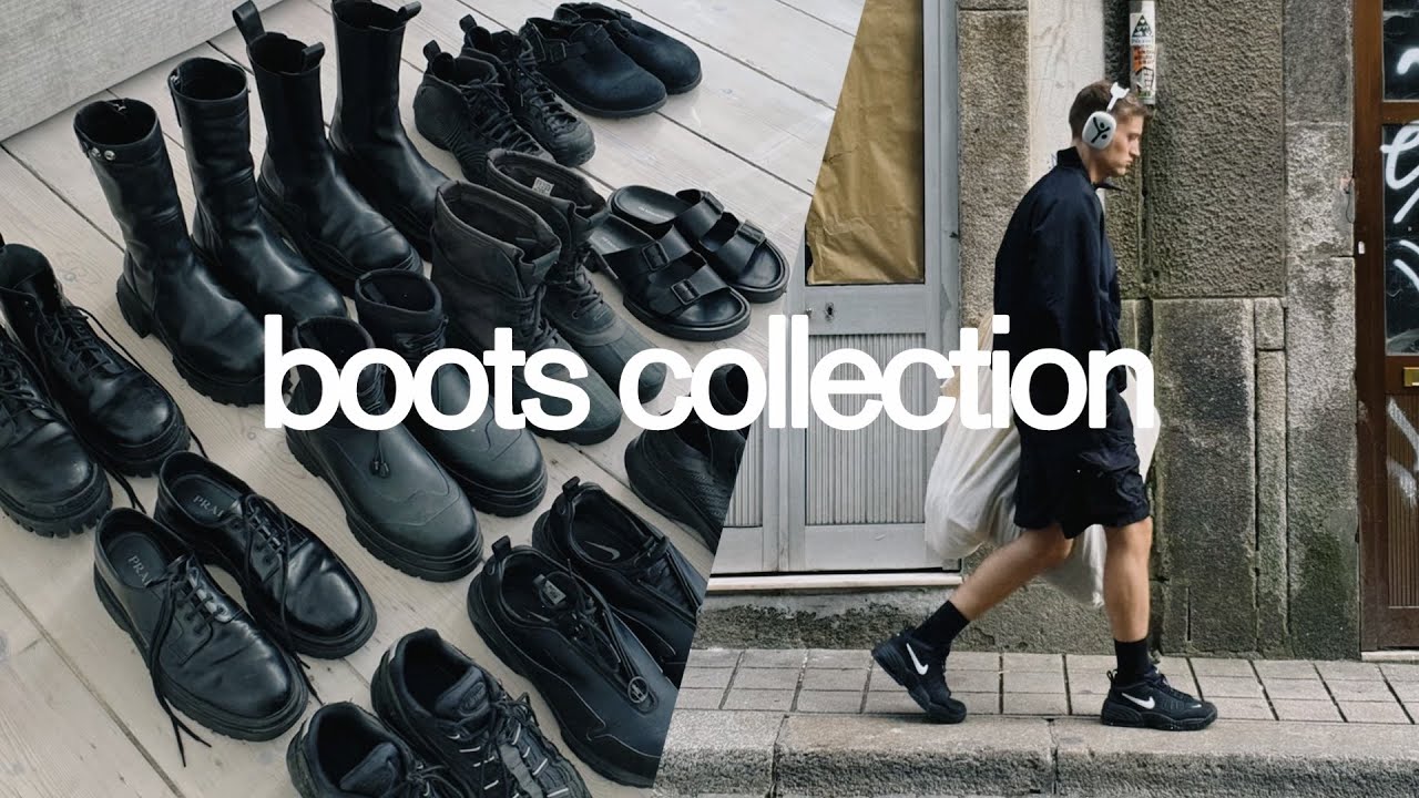 my entire boots collection + alternatives│VLOG