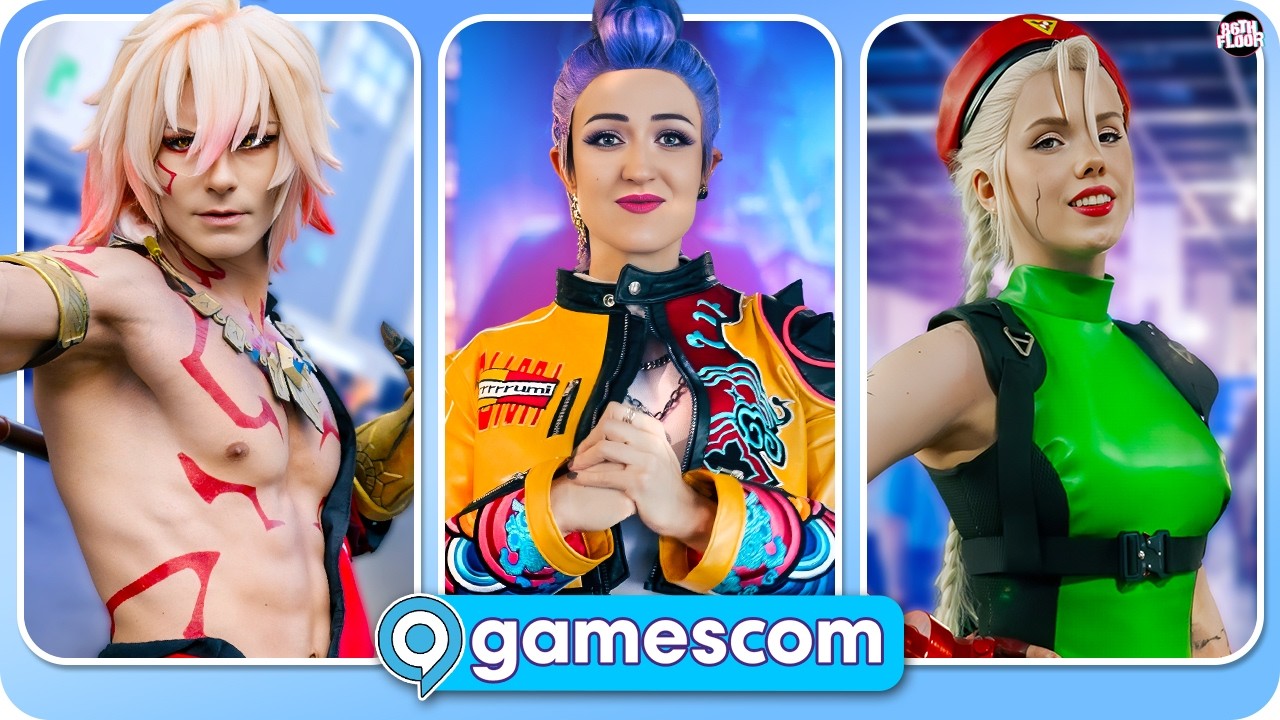 😍AMAZING COSPLAY AT GAMESCOM 2025 🎮 KPop Demon Hunters, Honkai Star Rail, ZZZ, Borderlands + MORE! 🤩