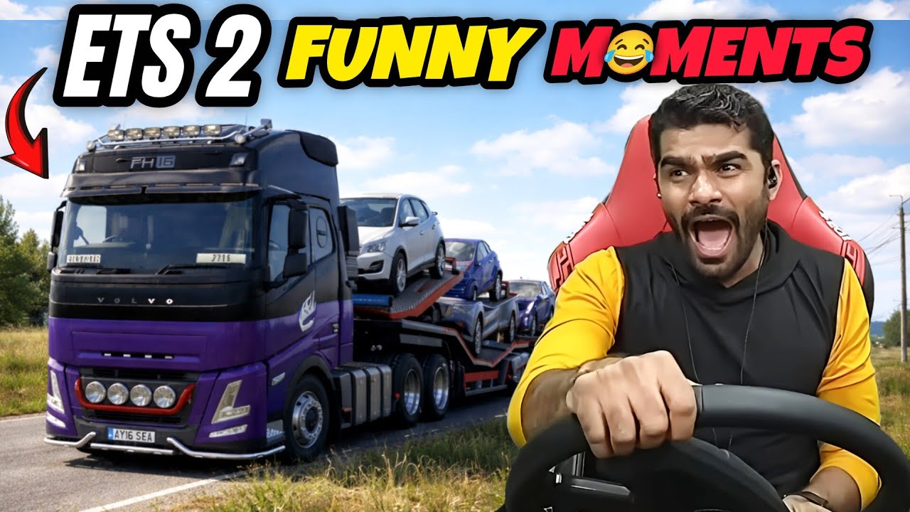 ETS 2  Funniest Moments 😂 | ShreeMan Legend