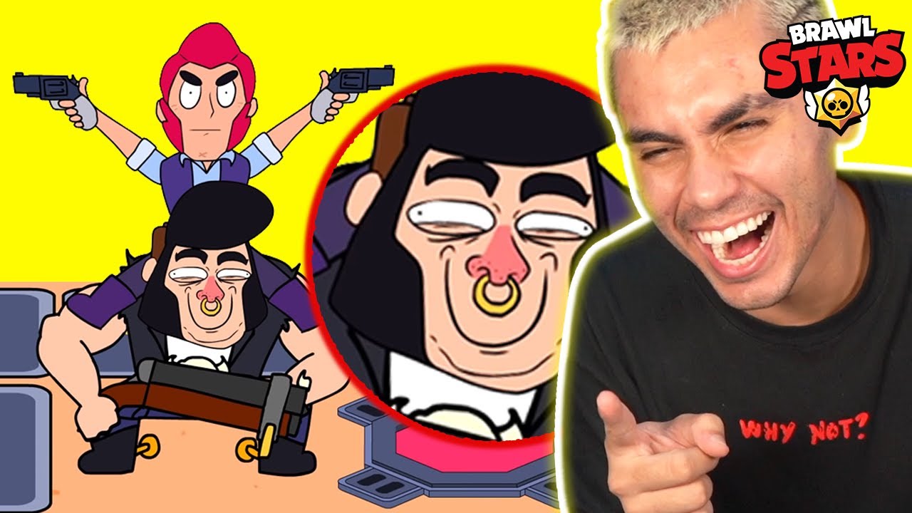 DESENHOS ANIMADOS DE BRAWL STARS QUE VOCÊ VAI RIR MUITO!!