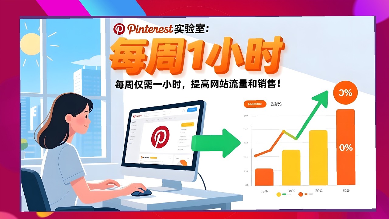 Pinterest实验室课，一小时每周提流量，销售增长实战指南