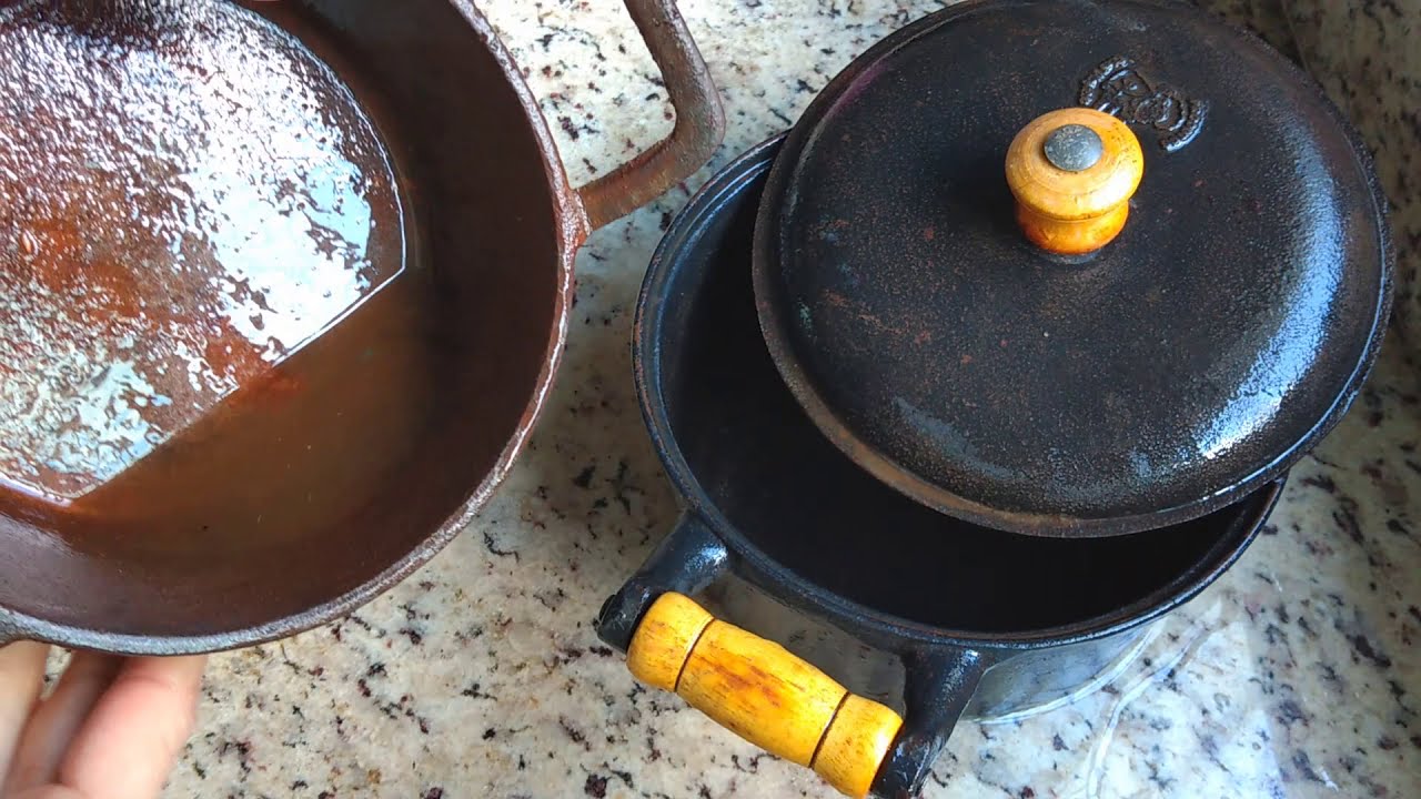 Melhor dica de como tirar ferrugem da panela de ferro