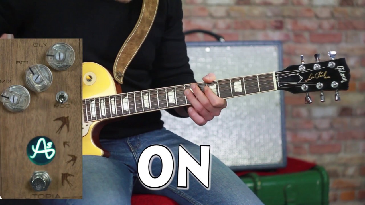 ANASOUNDS UTOPIA - guitar pedal demo/test