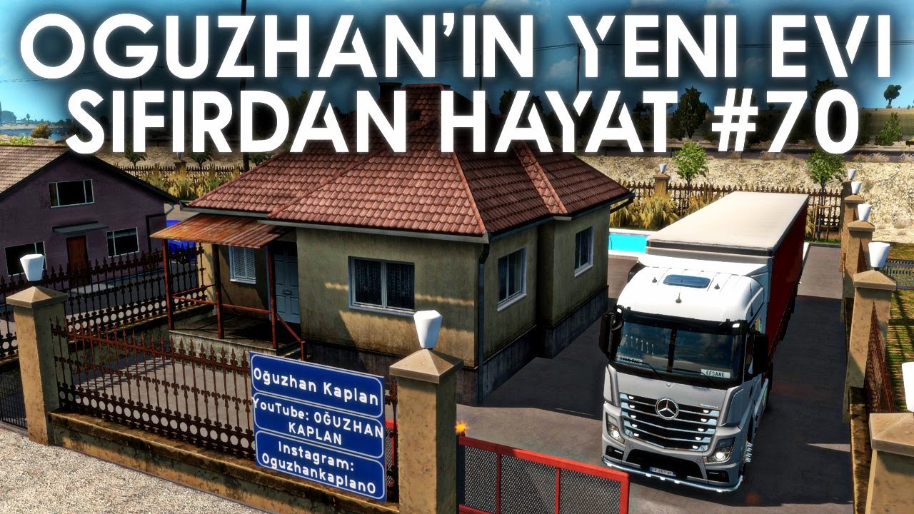 OĞUZHAN'IN YENİ EVİ VE KAPISI | Sıfırdan Hayat #70 | ETS 2 (G27)