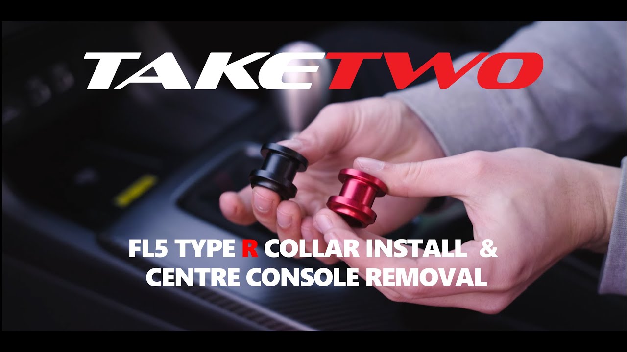 Honda Civic FL5 Type R Gear Knob Collar Install & Centre Console Removal