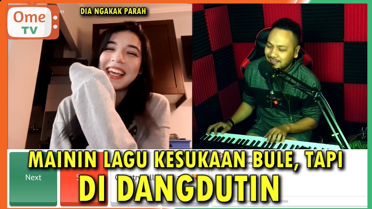 SEMUANYA PADA NGAKAK PAS LAGU KESUKAAN MEREKA KU NYANYIIN VERSI DANGDUT | OME TV 121