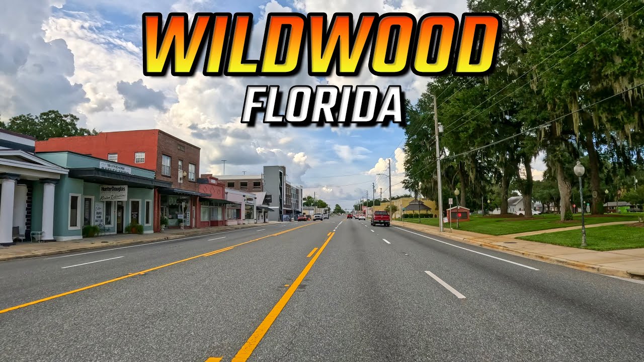 Wildwood Florida Driving Through