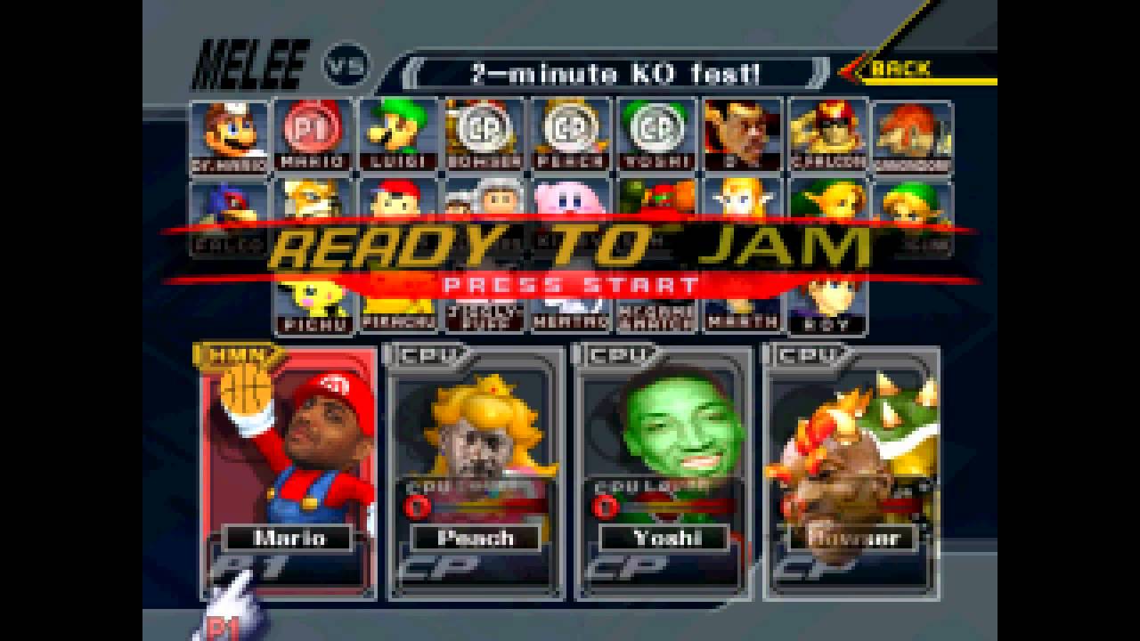 Super Slam Bros Melee - Menu Theme (Quad City DJ's vs Smash Orchestra)