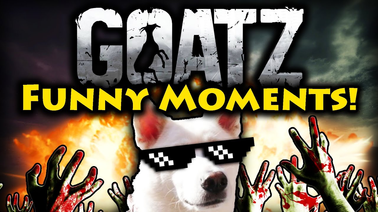MLG ZOMBIES! - Goat Z Funny Moments! (Goat Simulator DLC Funtage)