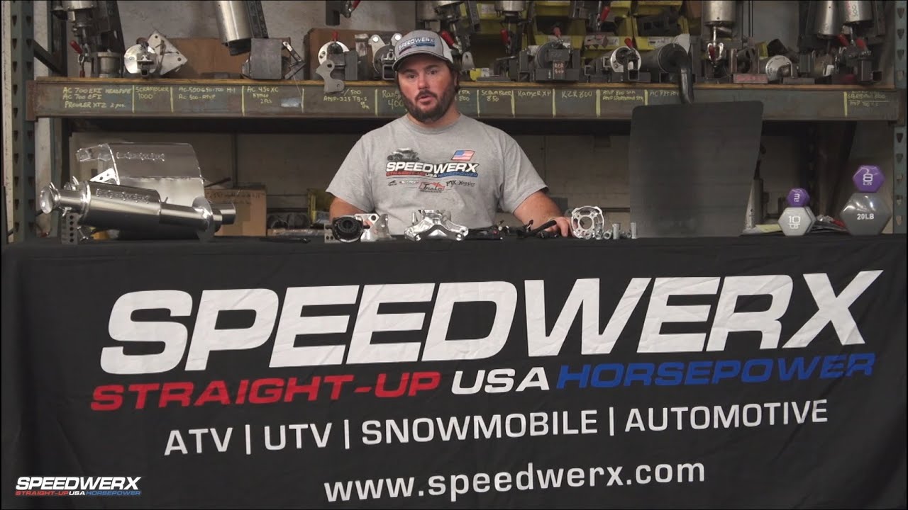 Speedwerx Lightweight Components // Arctic Cat, Polaris, Ski-Doo, and Yamaha Snowmobiles