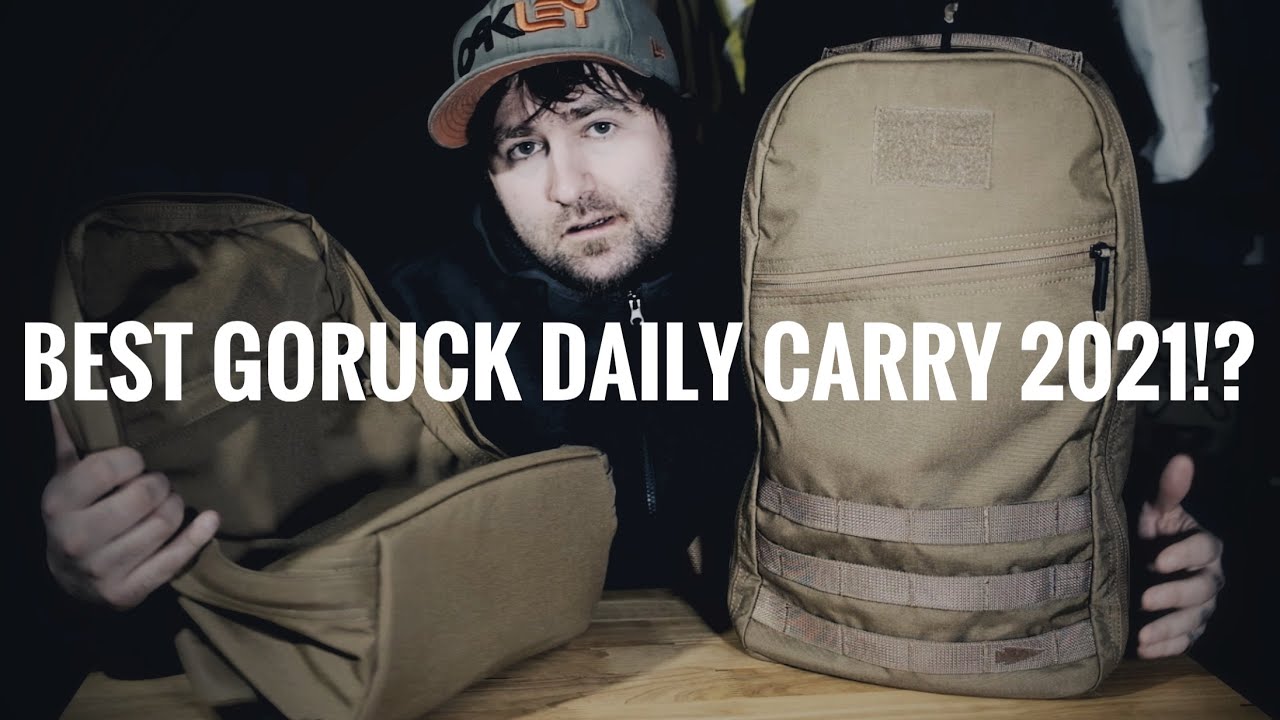The Best Daily Carry GORUCK For You in 2021?! (GR1 Huckberry Slick 21L vs 15L Bullet Ruck 2021!)