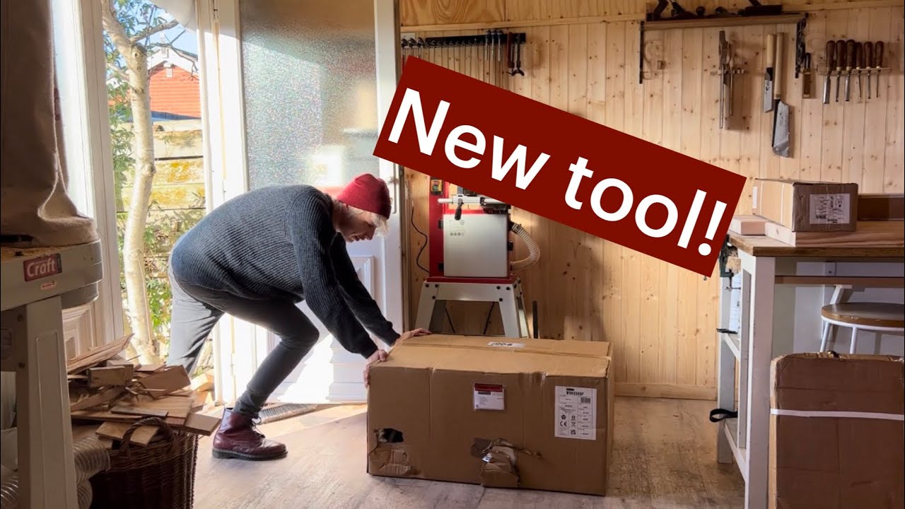 Unboxing my new Axminster saw! (AXMINSTER WORKSHOP AW254TS 254MM TABLE SAW)