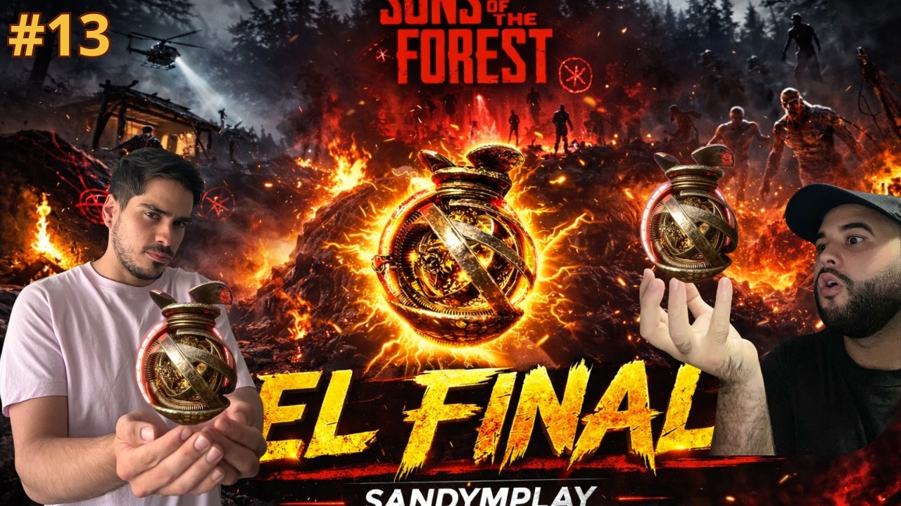 ÚLTIMO DIRECTO DE SONS OF THE FOREST😭 CAP 13 | SANDYMPLAY