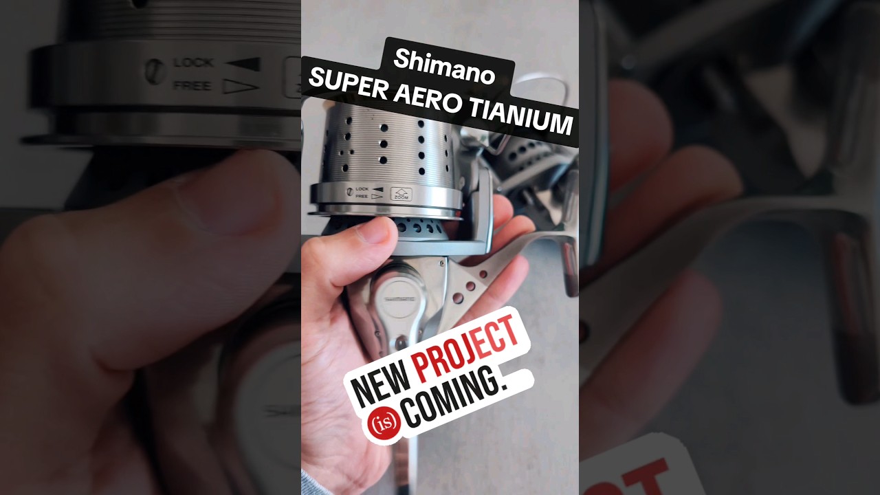 SHIMANO SUPER AERO TITANIUM ✈️🇯🇵#newproject #special #surfcasting #top #expensive  #super #titanium