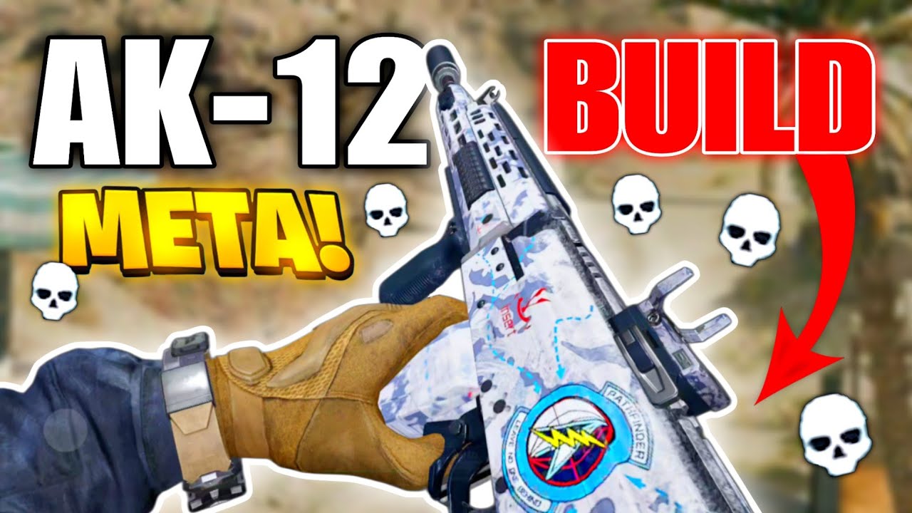 Лучшая сборка AK-12 для Delta Force Mobile | Сборка AK-12 с нулевой отдачей в 7 сезоне Delta Forc...