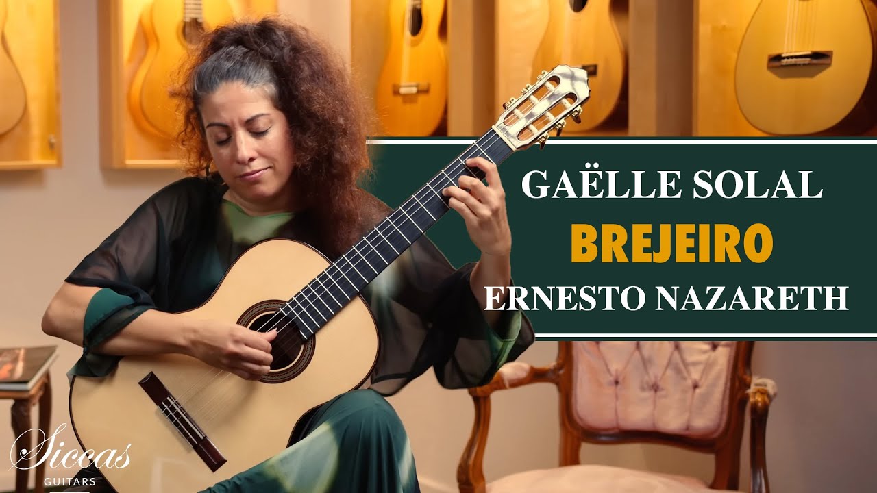 Gaëlle Solal plays Brejeiro by Ernesto Nazareth on a 2025 Dietmar Heubner Guitar