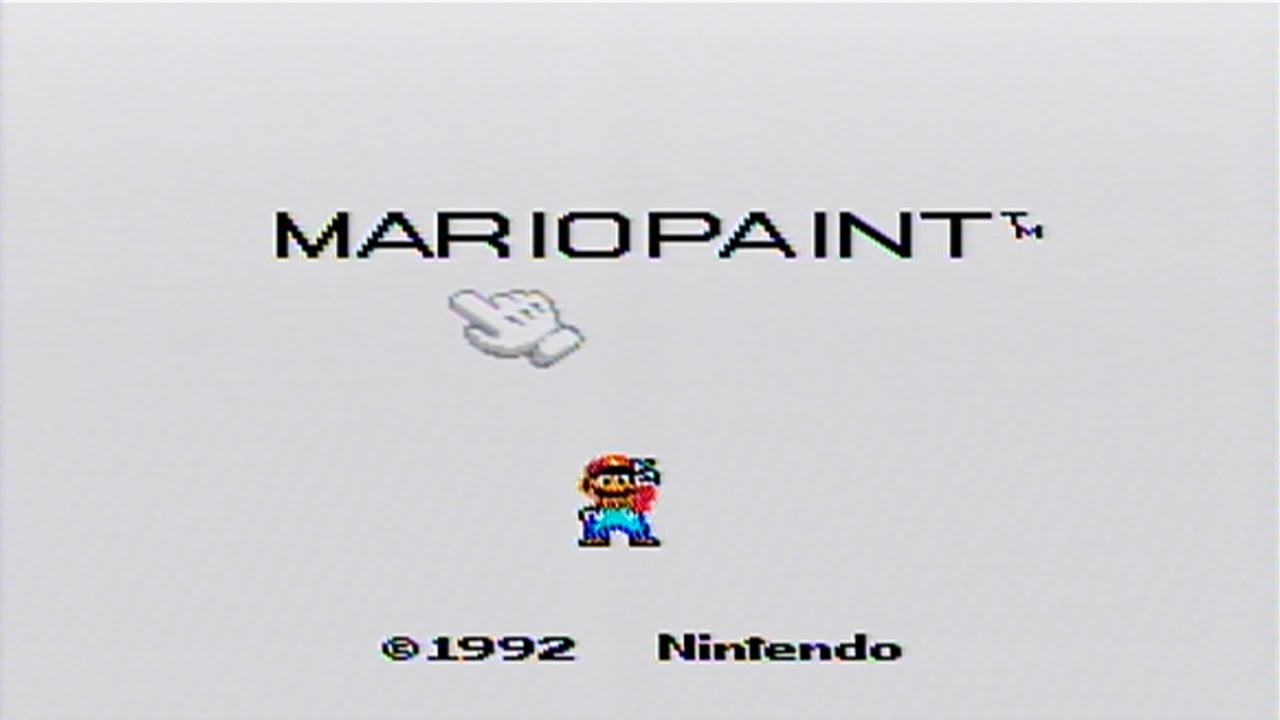 Mario paint (JPN) Longplay