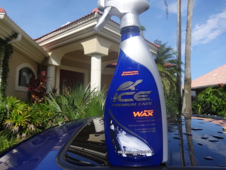 Ice Premium Care Spray Wax Turtle Wax Review and Test Results on my 2001 Honda Prelude