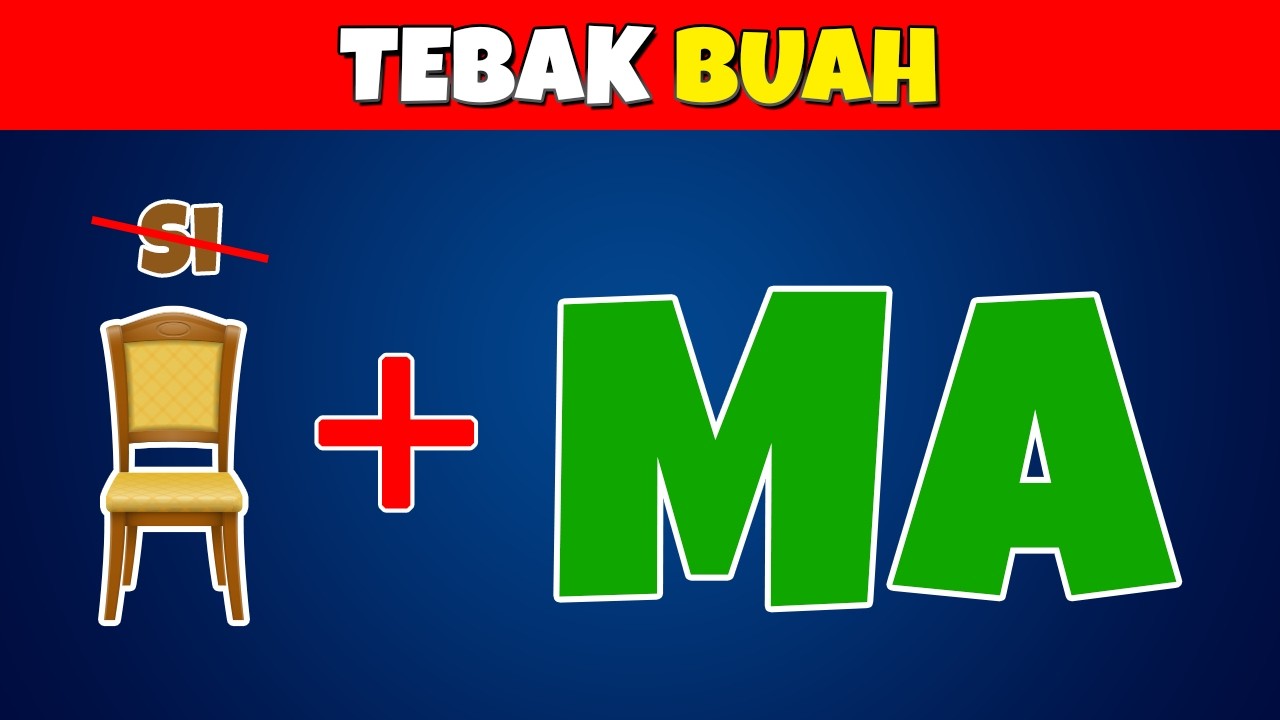 Adanya Cuma di Bulan Puasa 🕌🤲🌙! Coba Jawab Teka-Teki Tebak Gambar Nama Buah ini
