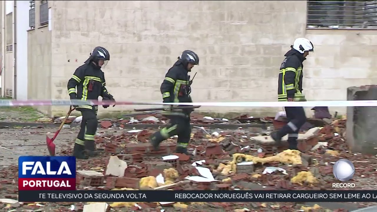 Explosão em apartamento em Coimbra