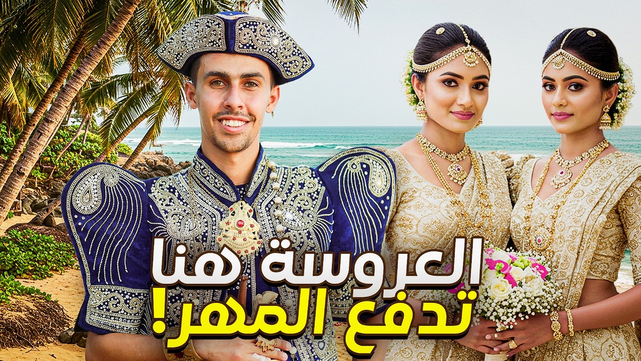 أغرب جزيرة في العالم العروسة بتدفع المهر والبيت و الفرح للعريس.....🇱🇰