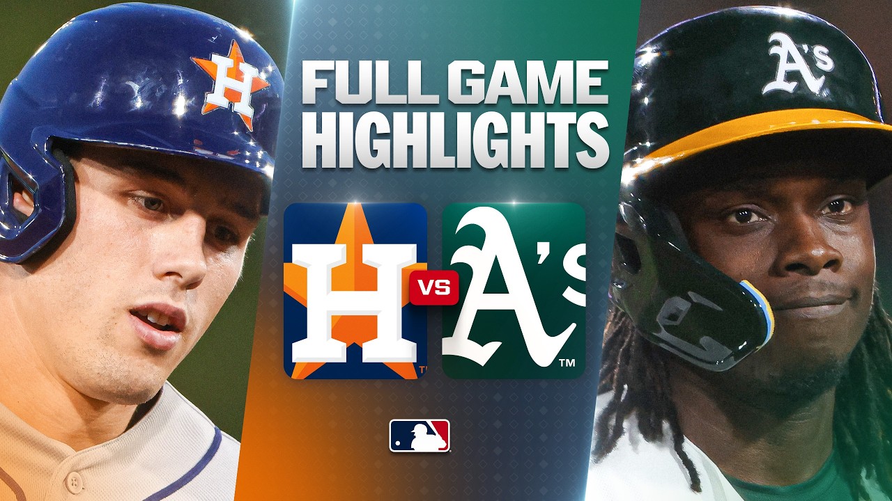 ASTROS vs. ATHLETICS: Official Full Game Highlights (September 24) | 2026 MLB Season