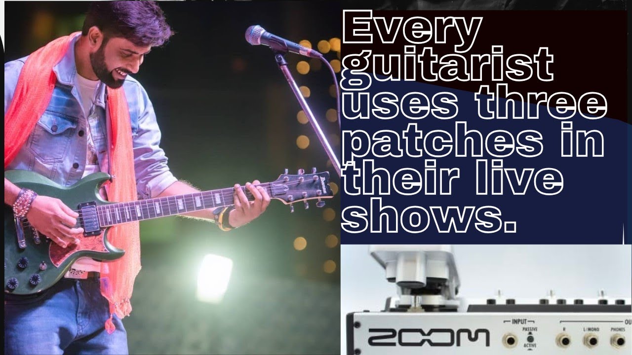 Zoom G5 3 Best Tone | Clean | Overdrive | Distortion |  #live #Gigs