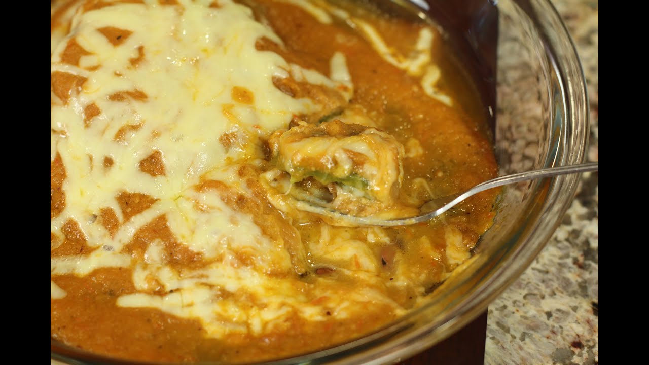 Homemade Chile Rellenos With Ranchero Sauce From Scratch | Rockin Robin Cooks