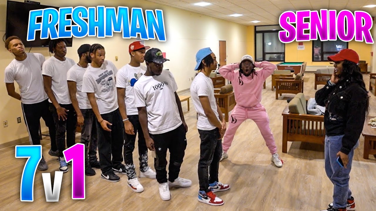7 College FRESHMAN Compete For 1 College SENIOR...