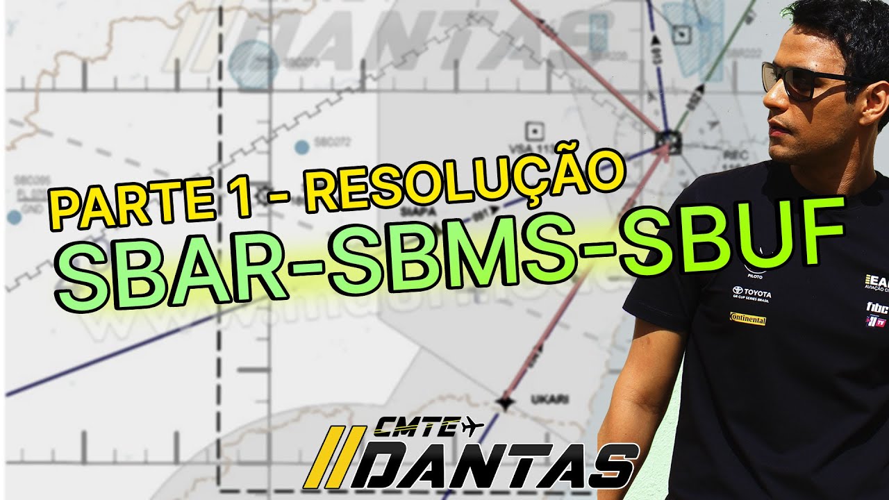 Resolução Navegação IFR - SBAR-SBMS-SBUF (Turboélice) - Parte 1