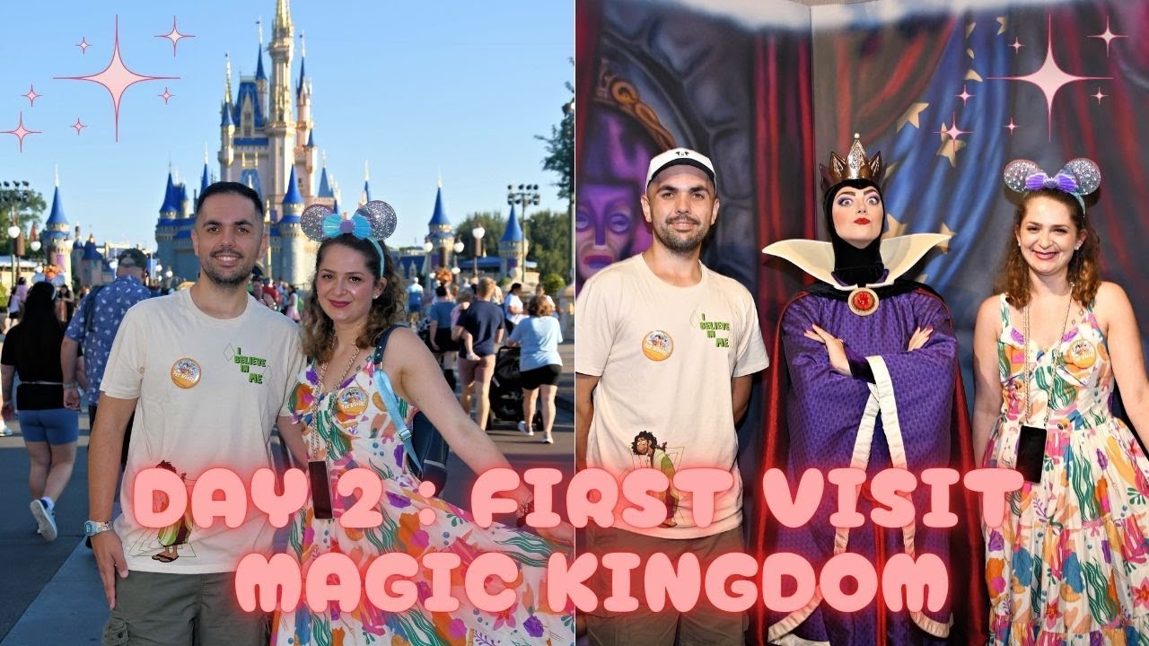 Vlog WALT DISNEY WORLD Jour 2 : Notre découverte de MAGIC KINGDOM !