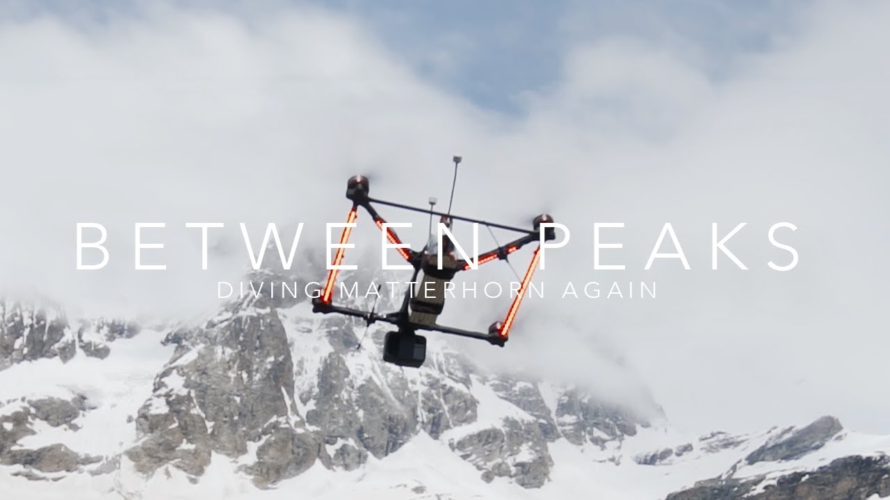 Between Peaks - My second time diving Matterhorn CINEMATIC LONG RANGE FPV