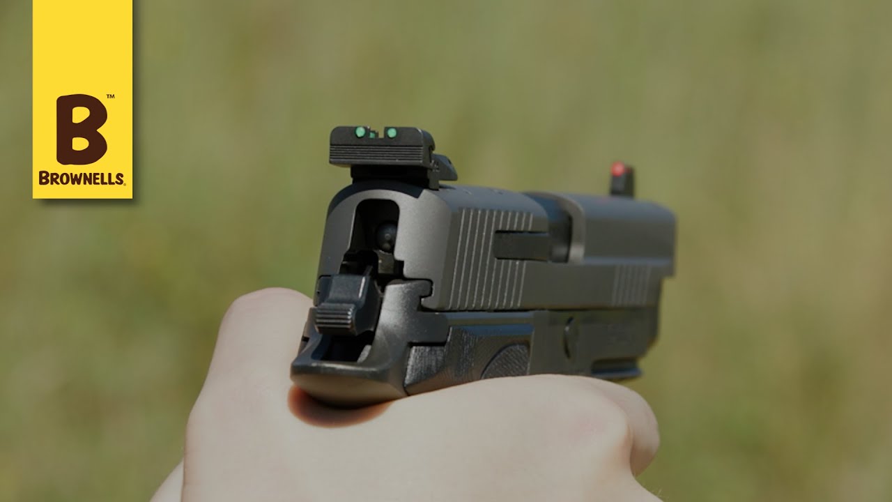 Quick Tip: Adjustable Sights on an EDC Pistol