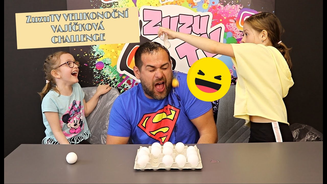 ZuzuTV - VAJÍČKOVÁ CHALLENGE 🎋🤪🥚