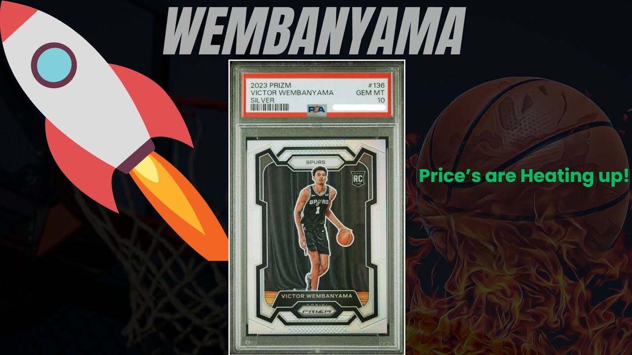 WEMBANYAMA ROCKET! 🚀 Victor Wembanyama Silver Prizm Jumps from $1250 to $1700+!