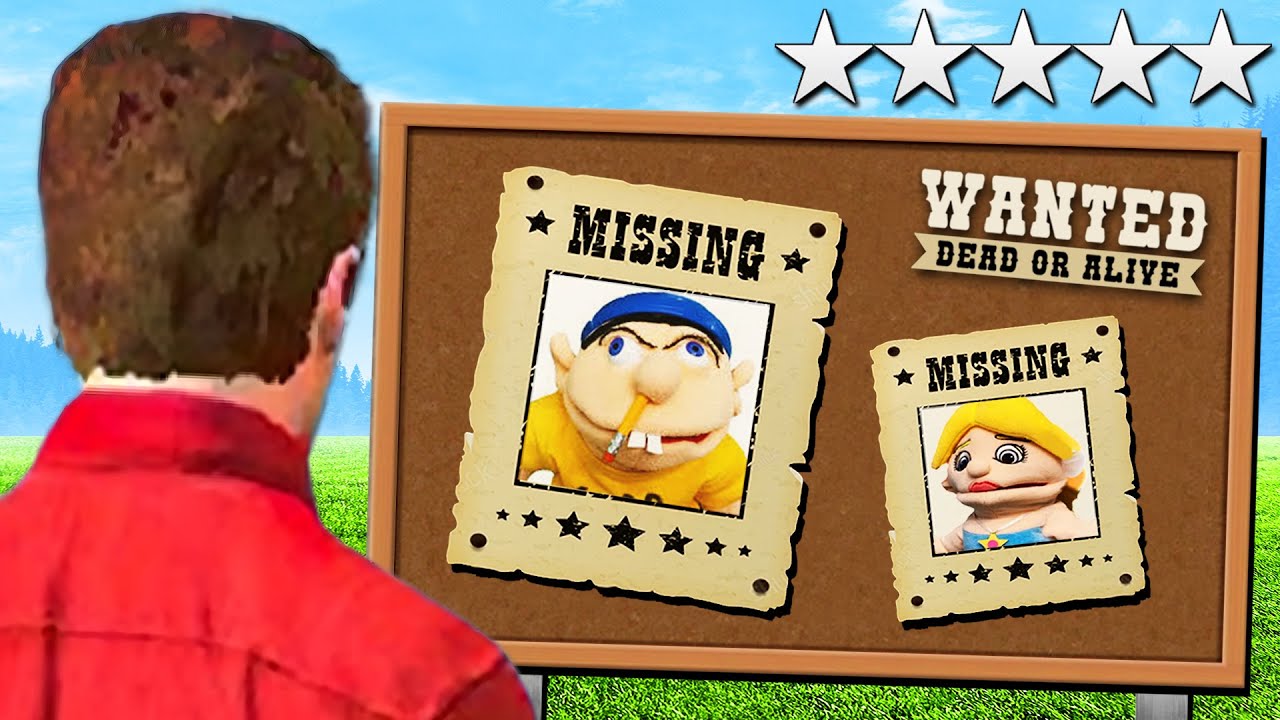 Jeffy and CRAZY FAN GIRL GO MISSING in GTA 5!