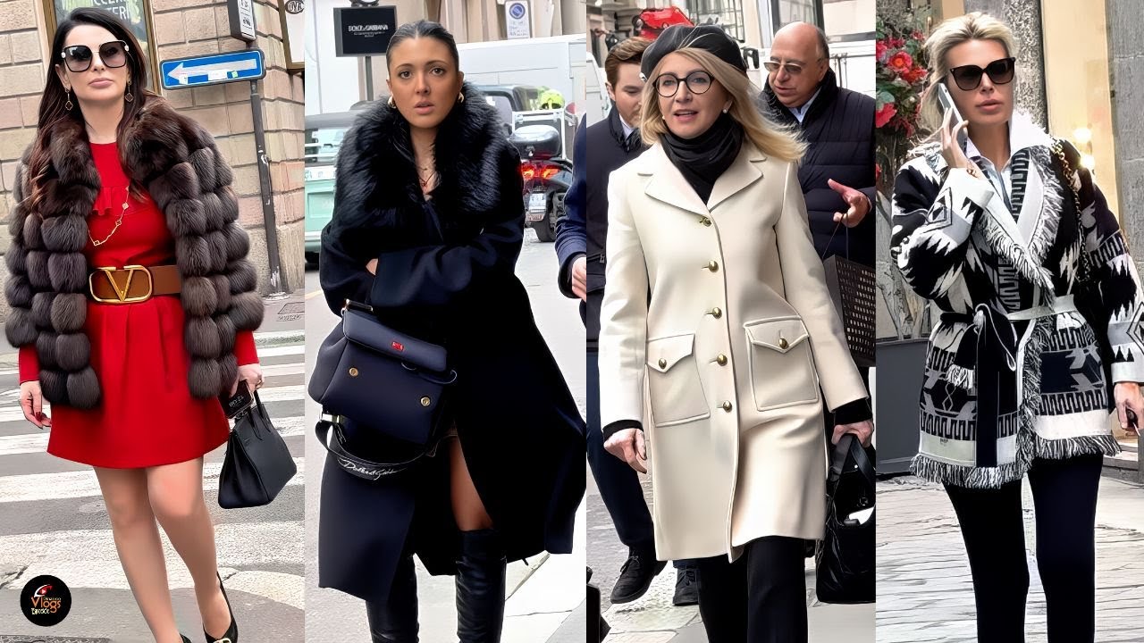 Spring Street Fashion in Milan 🌸 | Chic Italian Style & Elegant March Outfits!