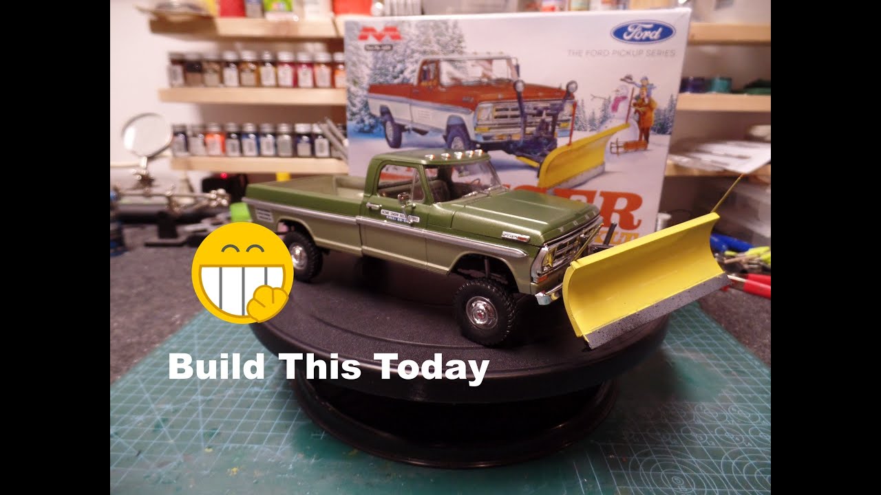 How To Build Moebius 1972 Ford F250 1:25 Scale Model Car Kit