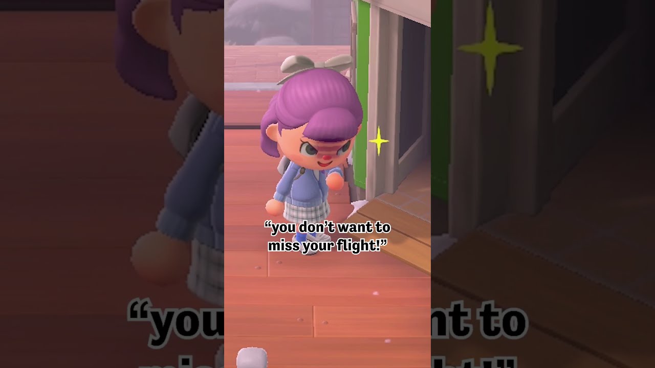 How to get rid of a villager! 👿 Animal Crossing New Horizons | ACNH Shorts