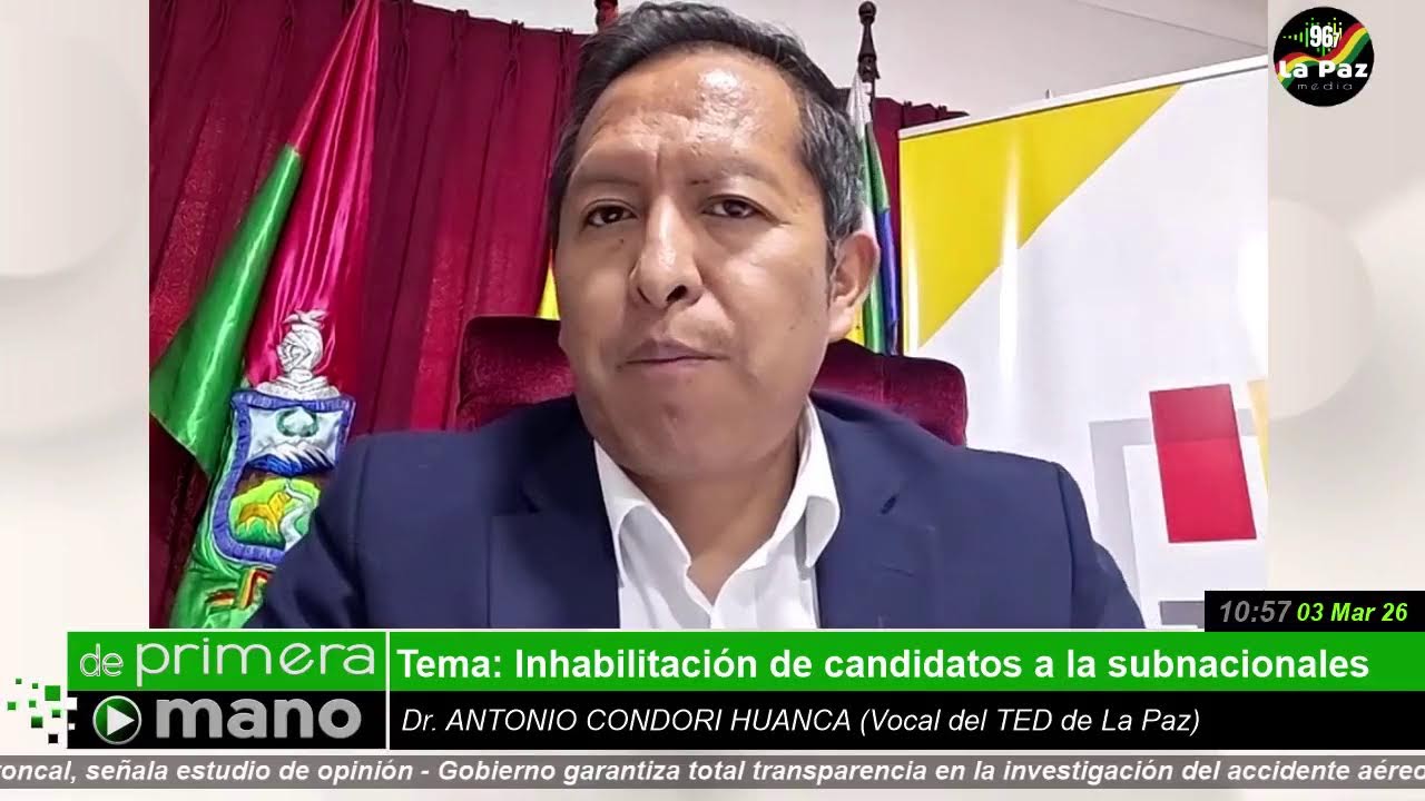 DE PRIMERA MANO - Inhabilitación de candidatos