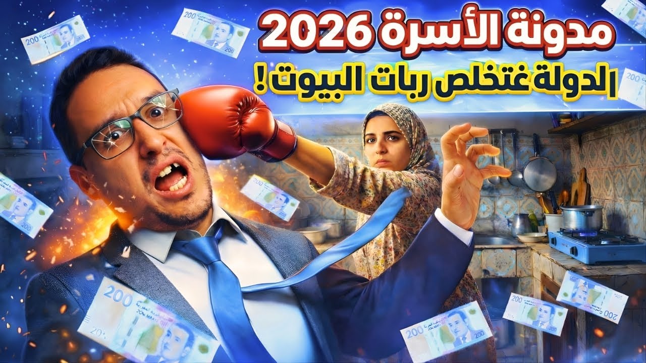 دعم مالي 1500 درهم شهريا لربات البيوت وحقيقة 500 مليار الضائعة 💰 مدونة الأسرة 2026