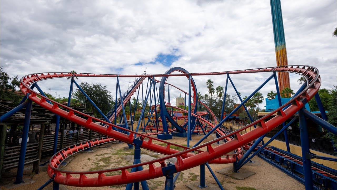 Scorpion 4K 60fps Off Ride Busch Gardens Tampa LAST DAY (2024)
