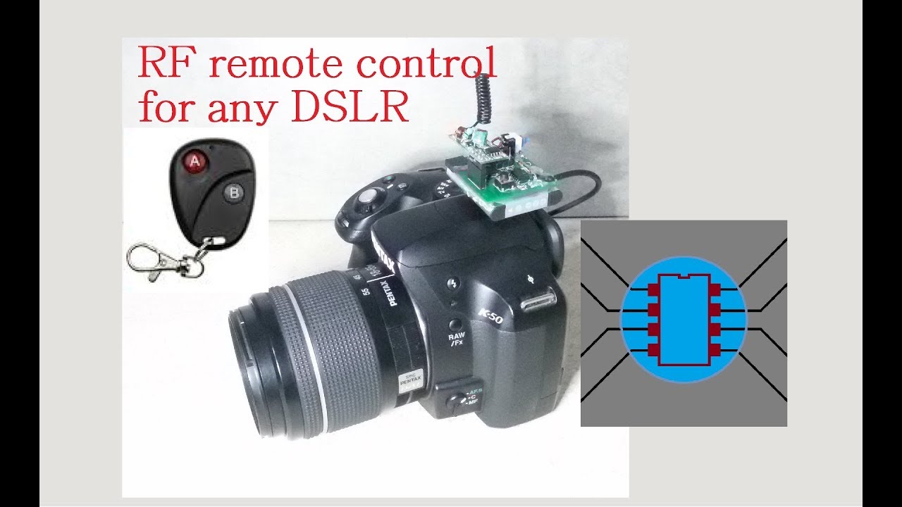 DIY RF remote shutter for any DSLR