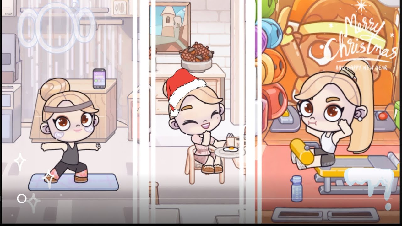 ROTINA DE UMA MANHÃ COMPLETA NO AVATAR WORLD 🎄☀️ 