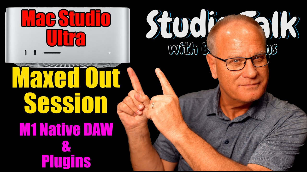 MacStudio Ultra Maxed Out Session in a M1 Native DAW and Plugins with Heavy Automation