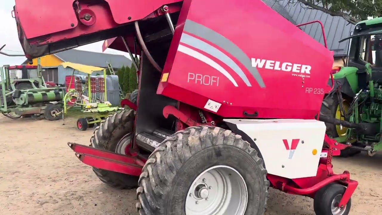 Ruļļu prese Welger RP235 profi