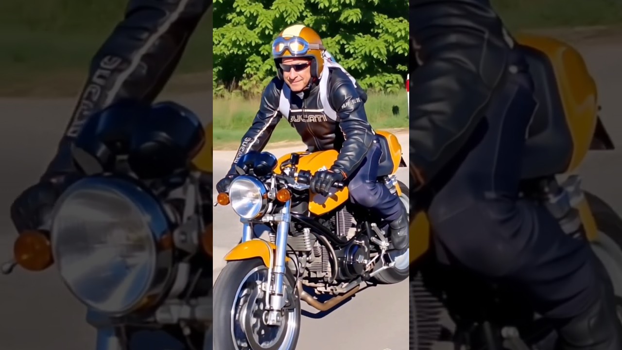 🏁 ℂ𝔸𝔽𝔼⚡ℝ𝔸ℂ𝔼ℝ 🏁 Ducati Sport 1000 🏍 @igorclassicrider 😎 #ducatisportclassic1000s #ducaticaferacer