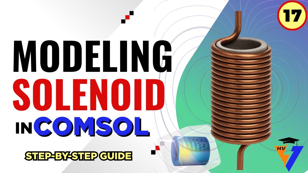 Model Solenoid Coil in COMSOL (Fast & Accurate Method)