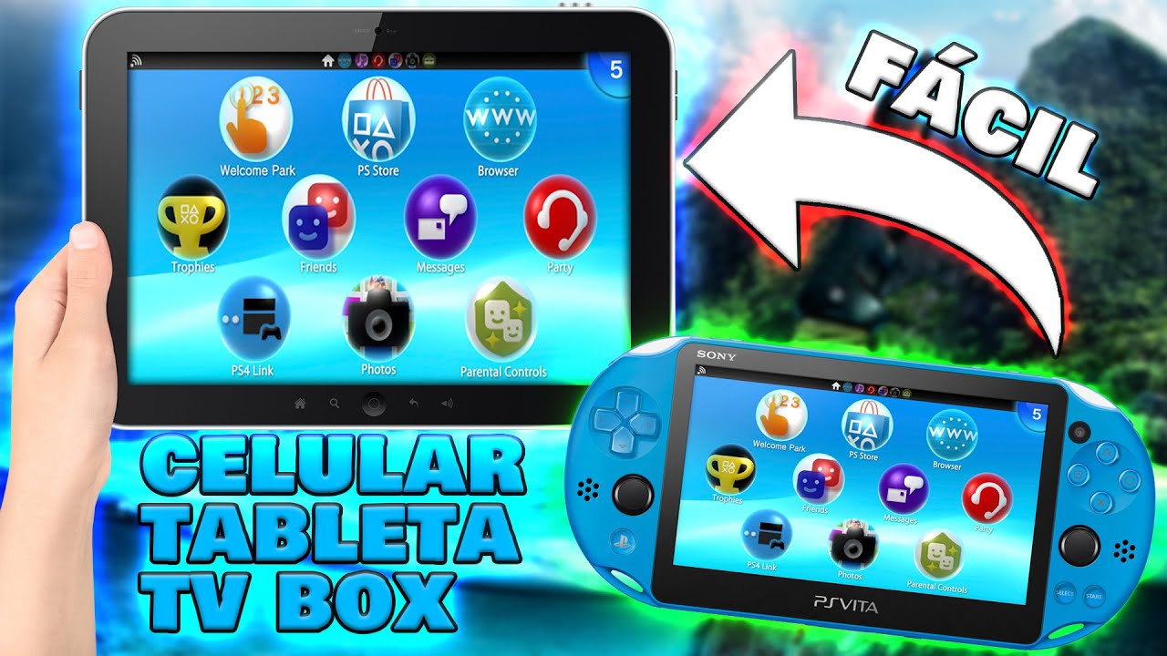 Mira la pantalla de tu PS VITA en tu Celular, tableta o TV Box!